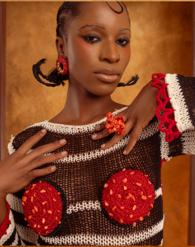 Okpu agu dress